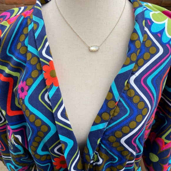 Tepper Jackson • Multi-Colors • Hippie • Floral • Geometric • Robe • S/Medium - Picture 11 of 16